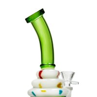 Cupcake  Small  Glass  Percolator  Bong  B